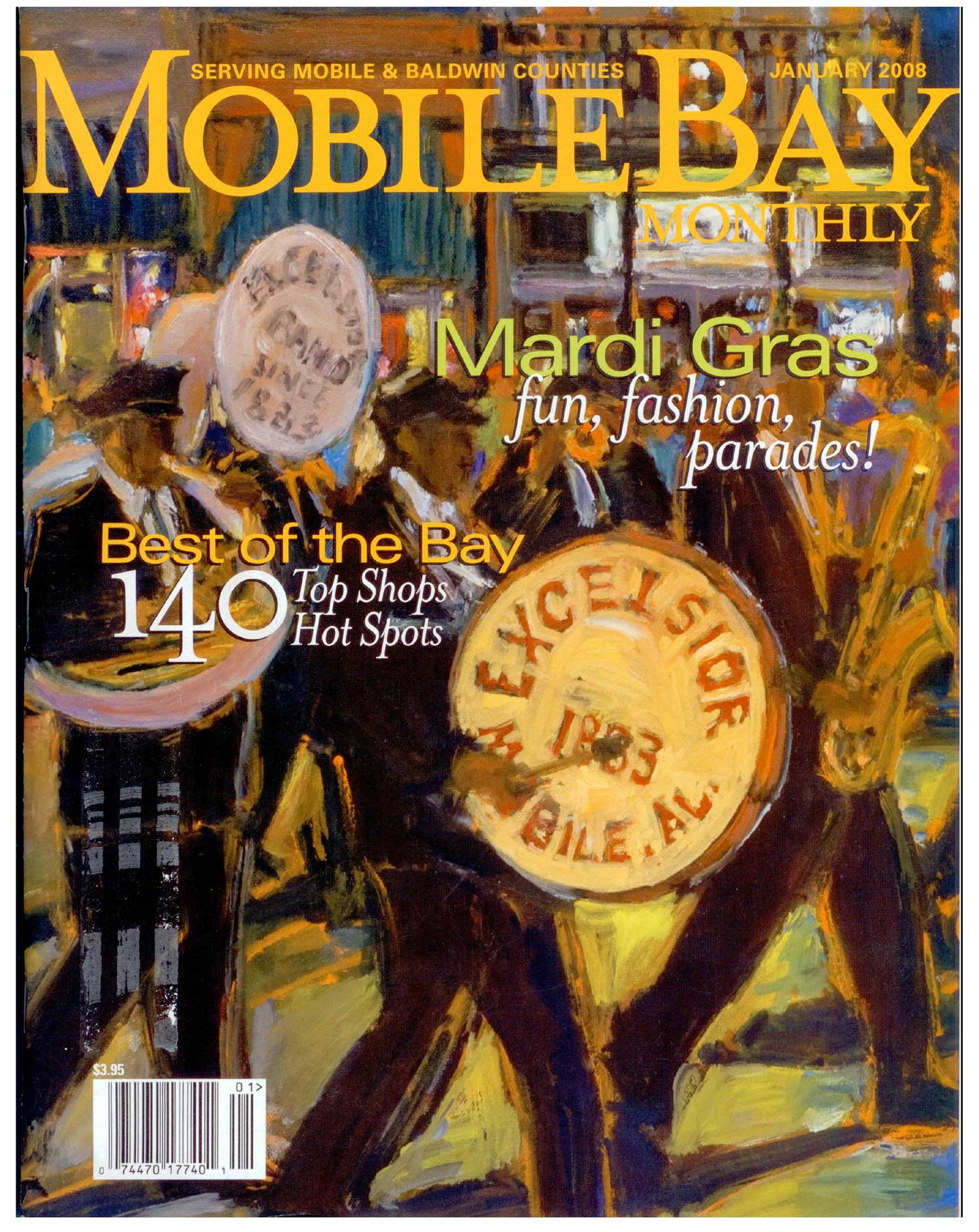 mobile bay magazine january 2008
